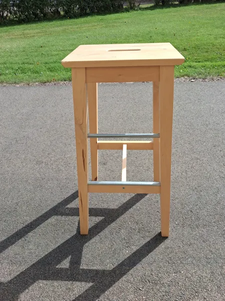 Barstol. "Nilsolle", Björk, IKEA.