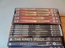 Diverse DVD Filmer m.m. Bl.a förintelsen, några har märkning Svenskt militärhistoriskt bibliotek.
