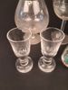 Diverse glas. Bl.a 2 snapsglas Rustika, Göran Wärff, 3 glöggmuggar tomte.
