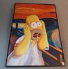 Simpsons. Canvas ravla. Homer simpson. Art by Bart Matt Groening.