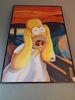 Simpsons. Canvas ravla. Homer simpson. Art by Bart Matt Groening.