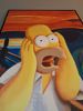 Simpsons. Canvas ravla. Homer simpson. Art by Bart Matt Groening.