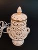 Bordslampa med lock, Italien, belysning. Decorato Amano.