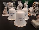 Diverse glas & porslin. Bl.a mormorsskål, Kaiser m.m.
