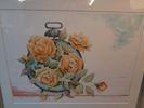 BARBRO JÖNSSON. Litografi "Blomstertid", signerad, daterad -83 & numrerad med romerska siffror (18/25).