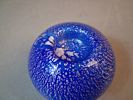 GERMANO PADOAN. Ljuslykta. Gränna Glasbruk, Silver Folie