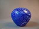 GERMANO PADOAN. Ljuslykta. Gränna Glasbruk, Silver Folie