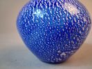 GERMANO PADOAN. Ljuslykta. Gränna Glasbruk, Silver Folie