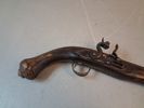 Flintlåspistol. Orientalisk modell 1800/1900 tal. 
