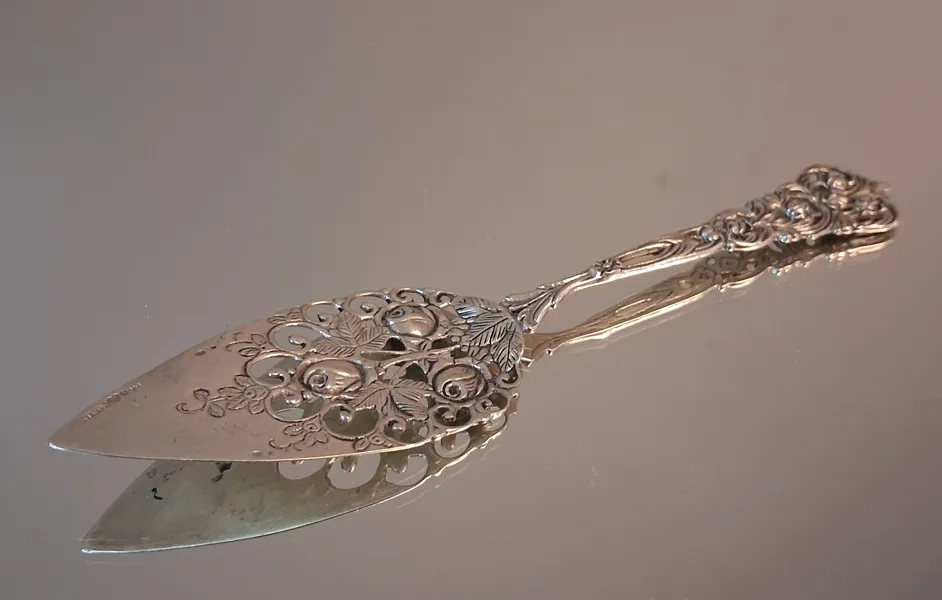 Tårtspade, silver, 38,3 gram.