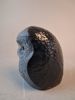 MATS JONASSON. Glasskulptur, "Uggla", Målerås,
