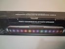 PARTY SOUNDBAR BLUETOOTH SPEAKER, UNITED. Ny i kartong.