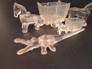 Diverse, glas, figuriner m.m.