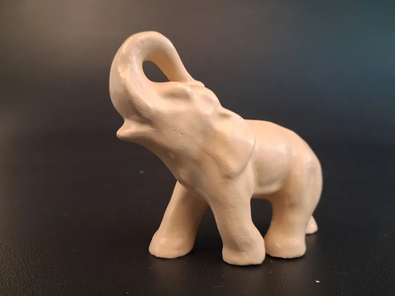 Figurin. "Elefant", Upsala Ekeby.