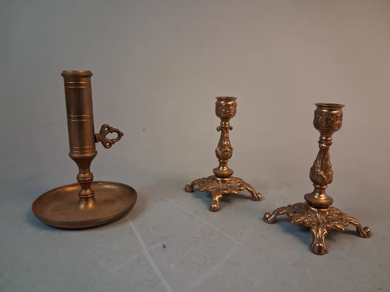 3 Ljusstakar, 2 klostermalm & 1 Ekbergs Malm 1991.