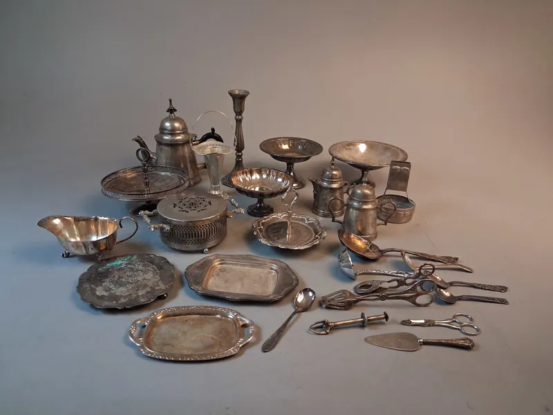Diverse nysilver.