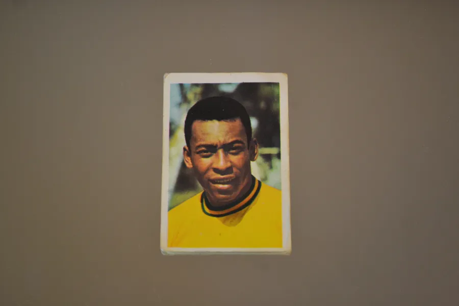 Samlarbild. "Pele", VM 1970.