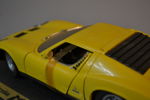 Modellbil. Lamborghini, "Miura", skala 1:18.
