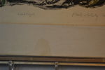 PAUL HOLSBY. Litografi, handtryck "En natt att minnas", signerad, daterad -71 & numrerad 24/50.