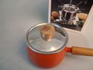 Skärmaskin, Fondue set, lergryta.