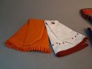Diverse textil. Bl.a dukar.