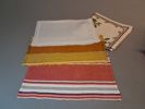 Diverse textil. Bl.a dukar.