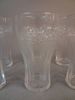 Diverse glas. Bl.a Coca Cola. Pocahontas m.m.