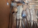Diverse bestick. Bl.a nysilver.