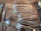 Diverse bestick. Bl.a nysilver.