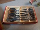 Diverse bestick. Bl.a nysilver.