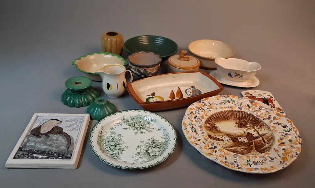 Diverse porslin & keramik.