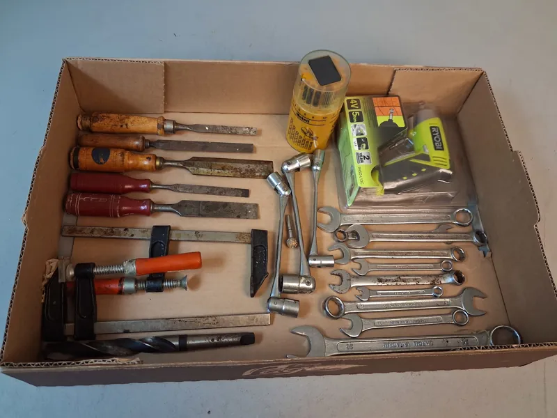 Diverse verktyg.