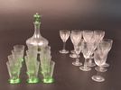 Diverse spritglas.