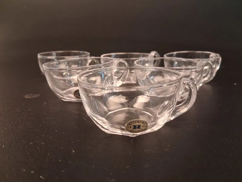 6 Punschmuggar, Punschglas, Glöggmuggar. Reijmyre.