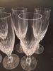 VICKE LINDSTRAND. 7 Champagneglas, "Fontän" Kosta Boda.