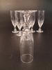 VICKE LINDSTRAND. 7 Champagneglas, "Fontän" Kosta Boda.