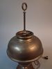 Bordslampa, mässing & trä, 1900-talet.