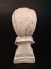 Skulptur. Elvis, gips, samlartallrik Elvis Presley & en paket servetter.