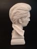 Skulptur. Elvis, gips, samlartallrik Elvis Presley & en paket servetter.