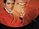 Skulptur. Elvis, gips, samlartallrik Elvis Presley & en paket servetter.