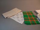 Diverse textil. Bl.a dukar.
