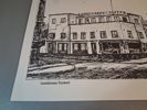 ROLF HALLEN. 4 Tryck. Rådhusgatan, Sockerburksviadukt, Gamla Östergatan, Landskrona tryckeri.