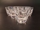 FRITZ KALLENBERG. 6 Snappsglas, "Martin", Kosta Boda.