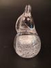 FM MARCOLIN, Päron, glas, Ronneby, etikettmärkt. Silver nyans.