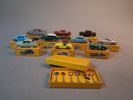10 Samlarbilar & trafikmärken. Dinky Toys/Editions Atlas, originallådor.