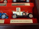 6 Modell/samlarbilar i etui, "Model of yesteryear", Limited edition.