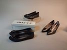 3 Par skor. Ballerina firence storlek 40, liten klack 6, läderpumps storlek 39,5 Penelope.