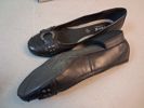 3 Par skor. Ballerina firence storlek 40, liten klack 6, läderpumps storlek 39,5 Penelope.