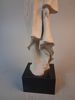 Skulptur. Konstmassa, "Windblown", Austi Productions Inc Märket Austin Prod 1980.
