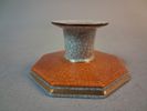 Ljusstake, "Craquele" Royal Copenhagen.